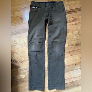 KUHL canvas work pants 33X34